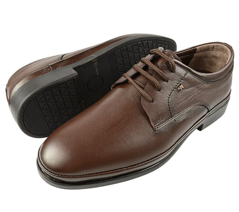 Pantofi eleganti, barbati, GORETTI, GR6291-J72 maro, piele naturala